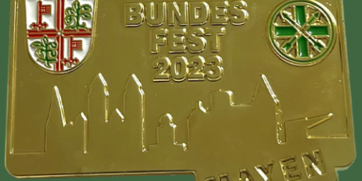 Festabzeichen Bundesfest in Mayen 2023