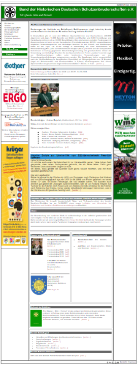 Alte BHDS Website