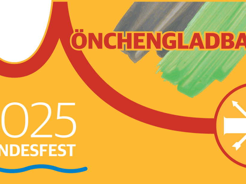 Festabzeichen Bundesfest 2025 Mönchengladbach