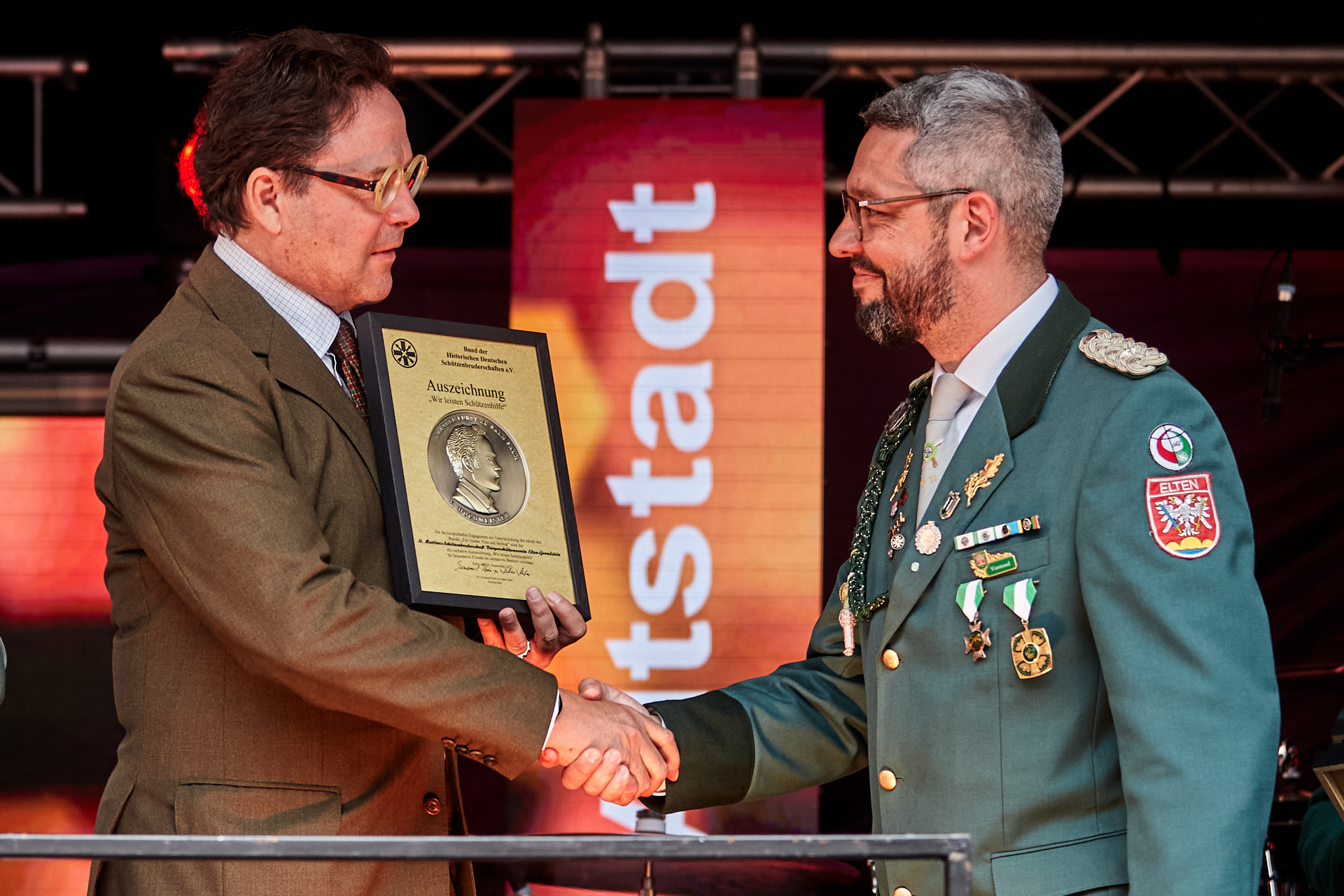 Verleihung Hochmeisterplakette