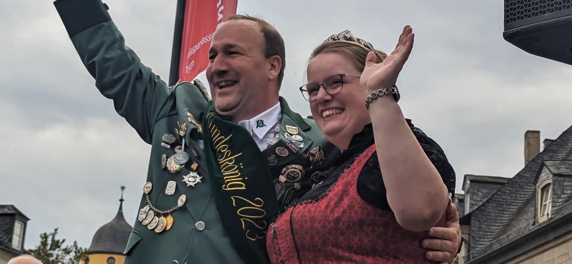 Bundeskönig Michael Kaul Proklamation