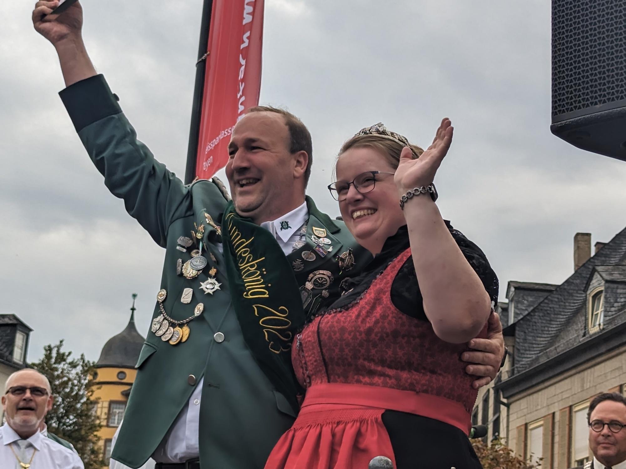 Bundeskönig Michael Kaul Proklamation