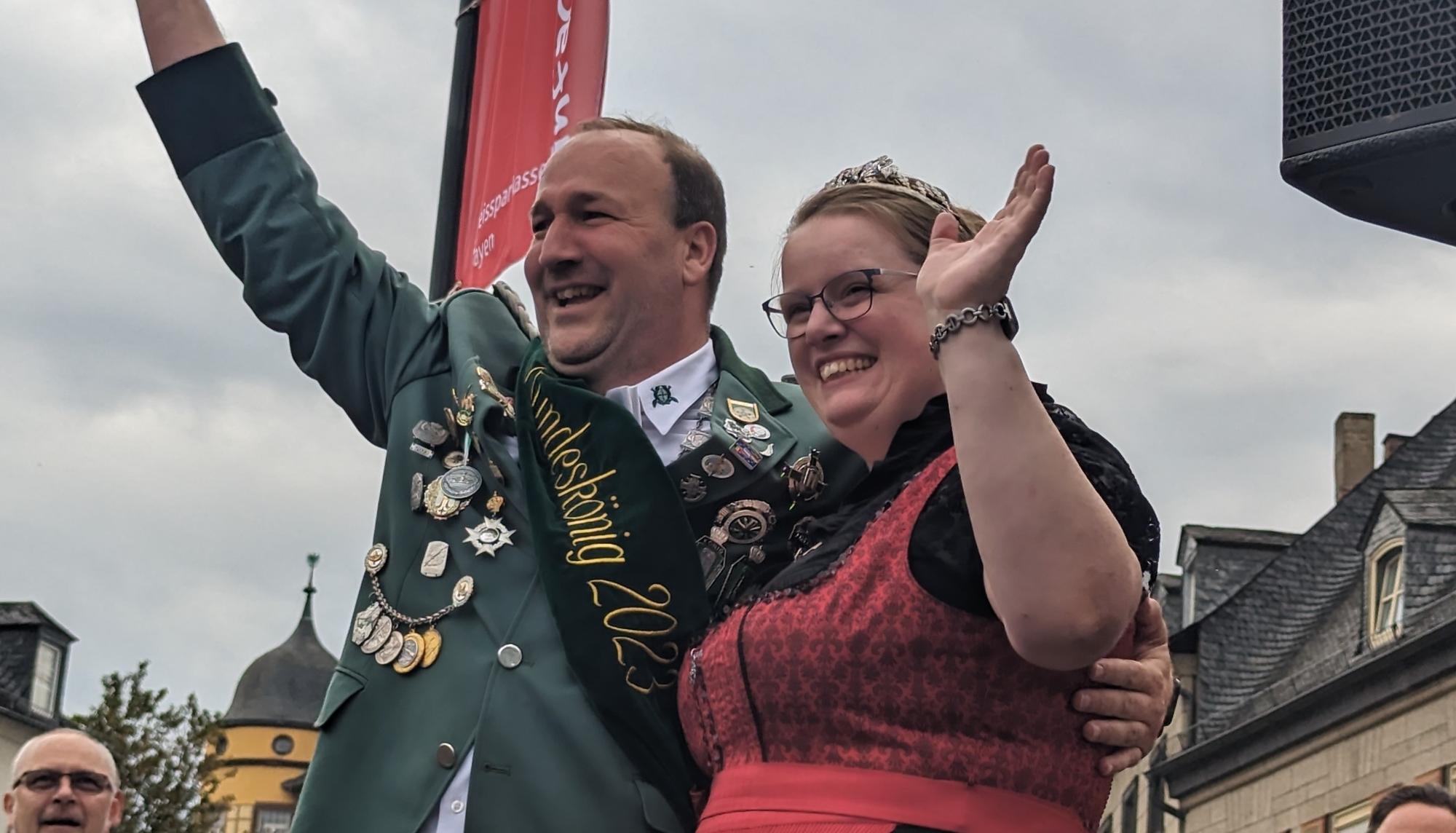 Bundeskönig Michael Kaul Proklamation
