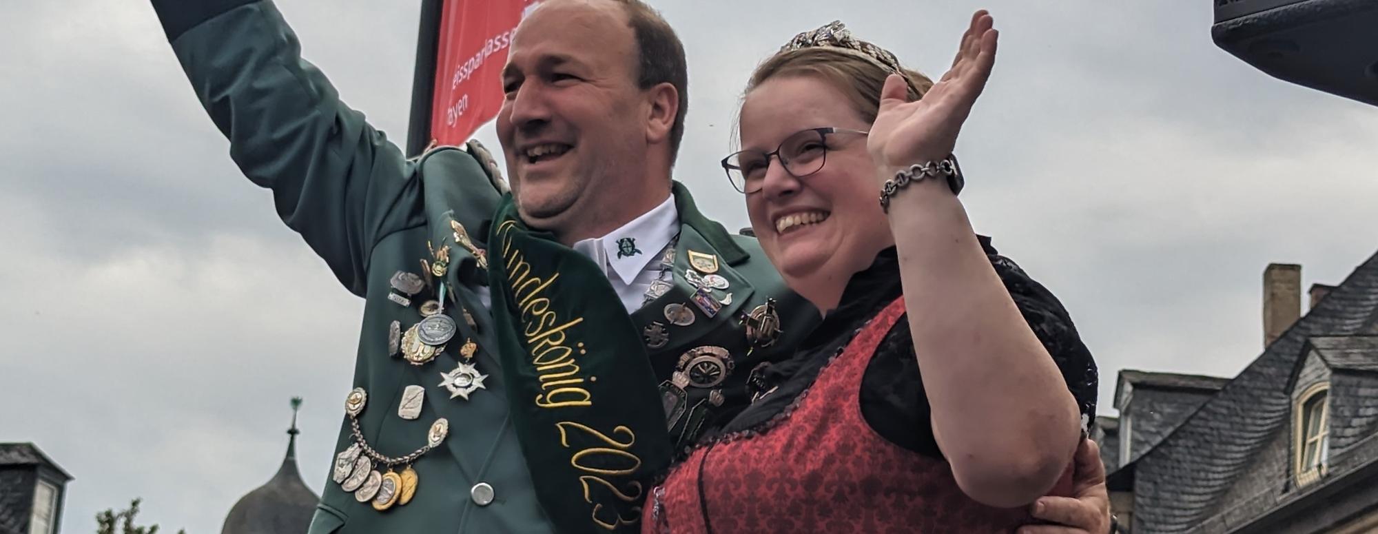 Bundeskönig Michael Kaul Proklamation